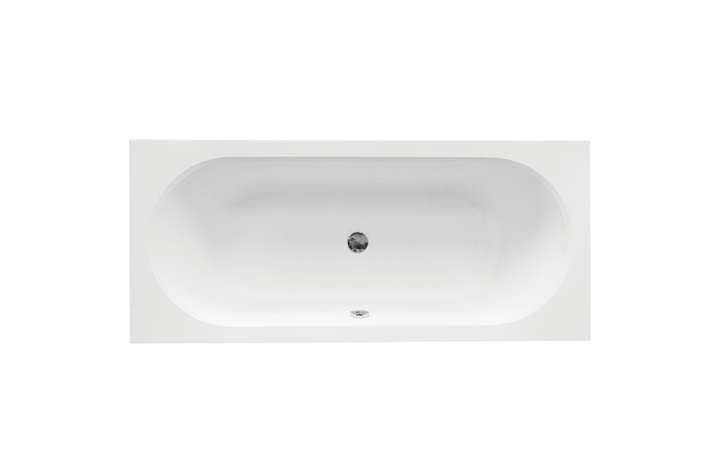 BESCO Vitae Slim wanna prostokątna 170x75 cm akryl biały WAV-170-SL