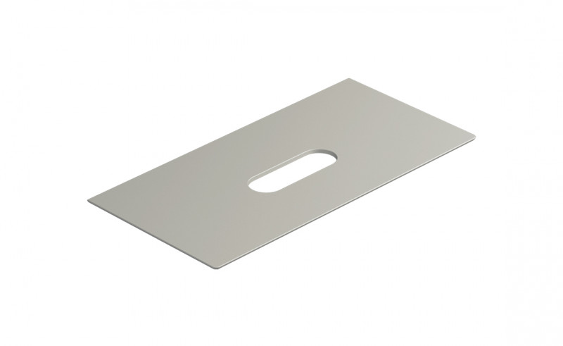Catalano Horizon blat ceramiczny pod umywalkę 100x50 bez otworu na baterię Cataglaze szary cement matowy 1PC10050CS