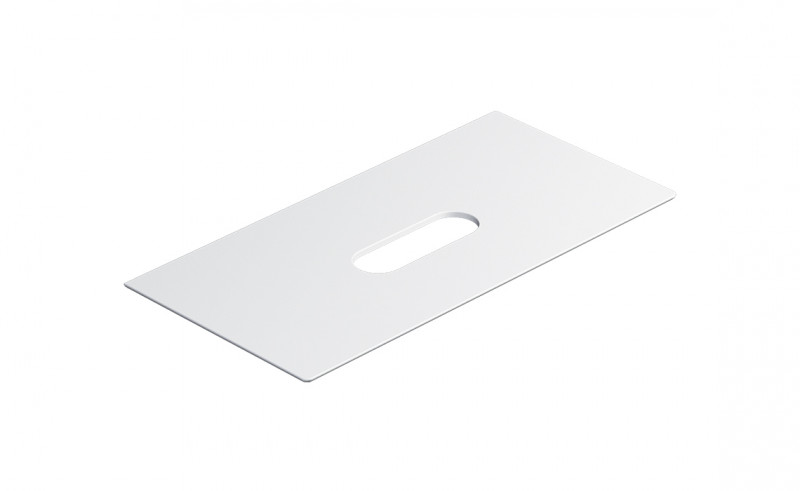 Catalano Horizon blat ceramiczny 100x50 bez otworu na baterię Cataglaze biały matowy 1PC10050BM