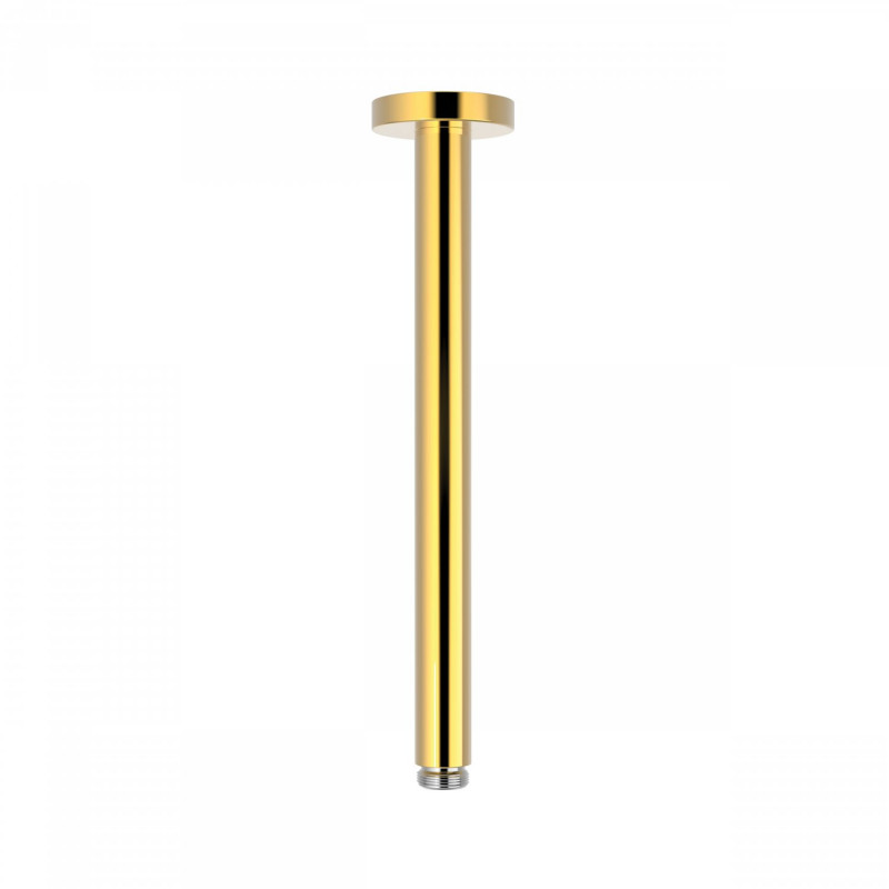 Tres ramię sufitowe 28cm do głowicy natryskowej złoty polerowany 1.34.621.02.OR