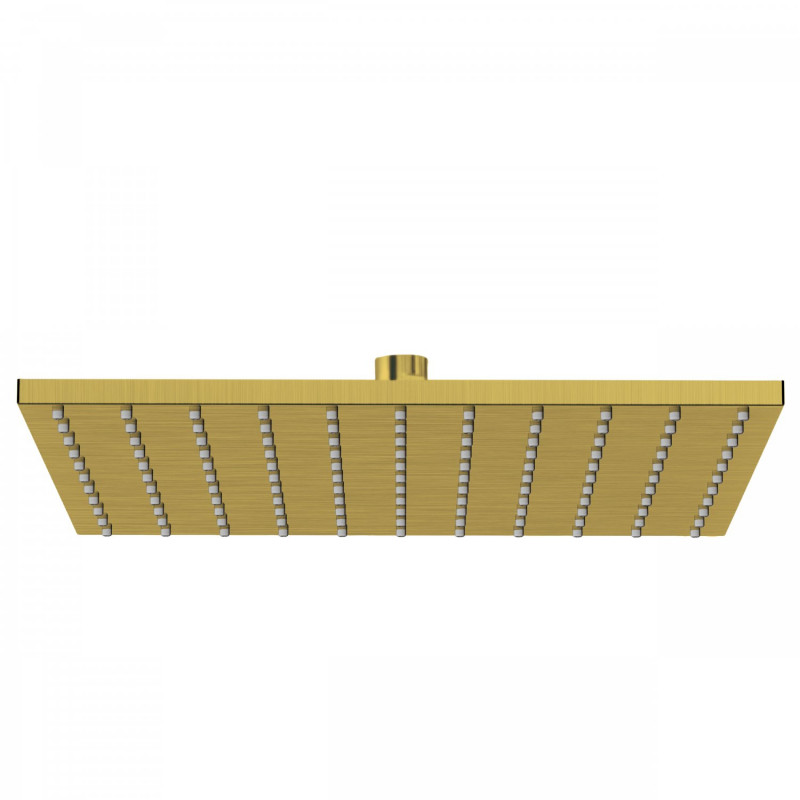 Tres głowica natryskowa 30x30 mosiężna złoty matowy 1.34.138.30.OM