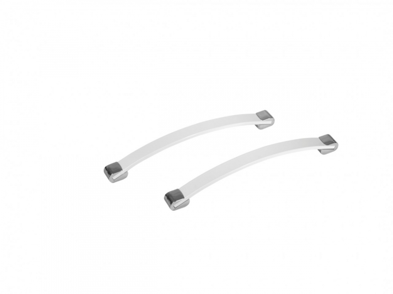 Besco Flex uchwyt metalowy do wanny 23 cm biały FLEX-W