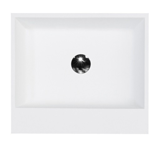 Besco Vera Glam umywalka wolnostojąca 50x41 lany marmur srebrna UMD-V-WOS