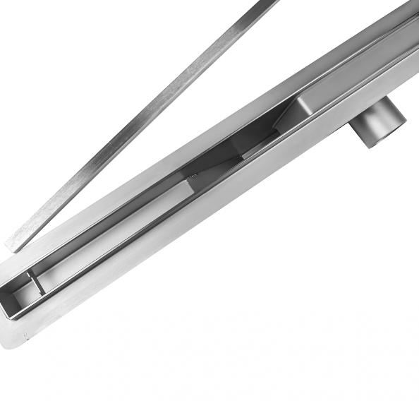 Besco Virgo Slim odpływ liniowy 60 cm ruszt 3 cm wys.7,5 cm stal OL-60-VS