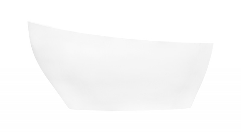 Besco Keya Glam wanna wolnostojąca 165x70 cm Mineral DuraBe grafitowa WMD-165-KG