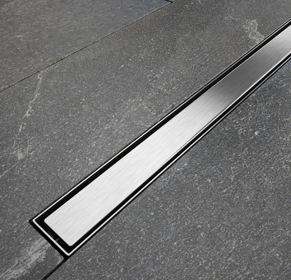 Besco Virgo Slim odpływ liniowy 70 cm ruszt 3 cm wys.7,5 cm stal OL-70-VS