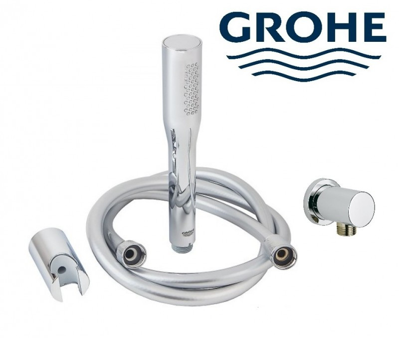 Grohe Essence New Smartbox zestaw podtynkowy kompletny z deszczownicą Hydroland Ultraslim 20x20 cm 24058001NAT07