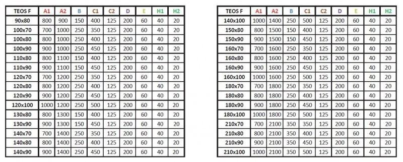 Radaway Teos F Stone brodzik prostokątny płaski 100x80 cm konglomerat efekt kamienia cemento HTF10080-74