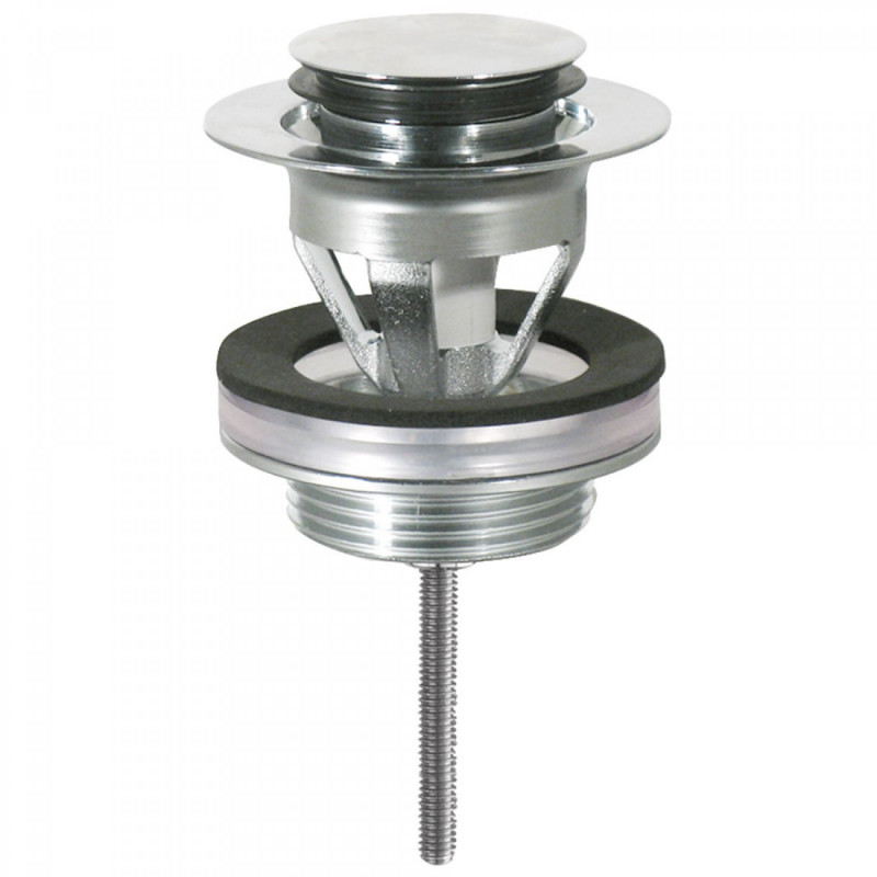 Tres Simple-Rapid korek umywalkowy click-clack chrom 1.62.840