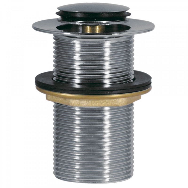 Tres  korek umywalkowy click-clack bez przelewu chrom 1.34.540.70