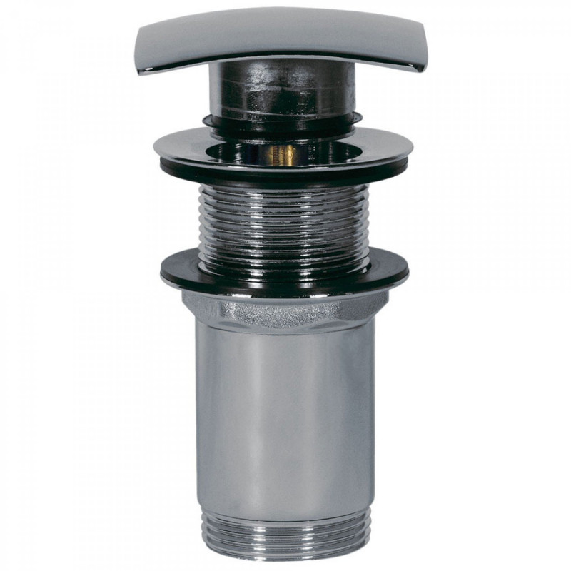 Tres  korek umywalkowy click-clack bez przelewu chrom 1.34.341.20