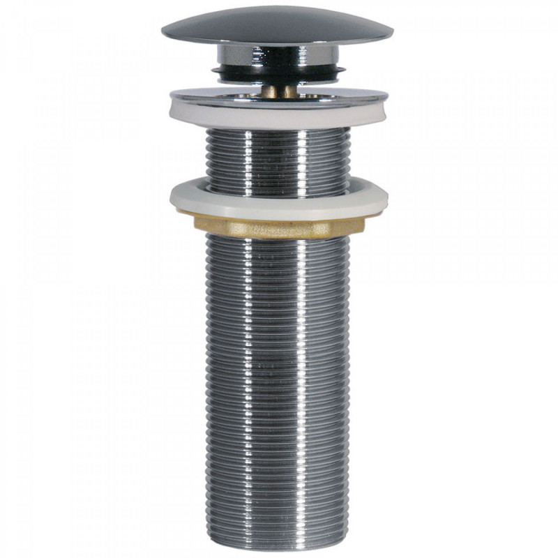 Tres  korek umywalkowy clik-clack bez przelewu chrom 1.34.540.30