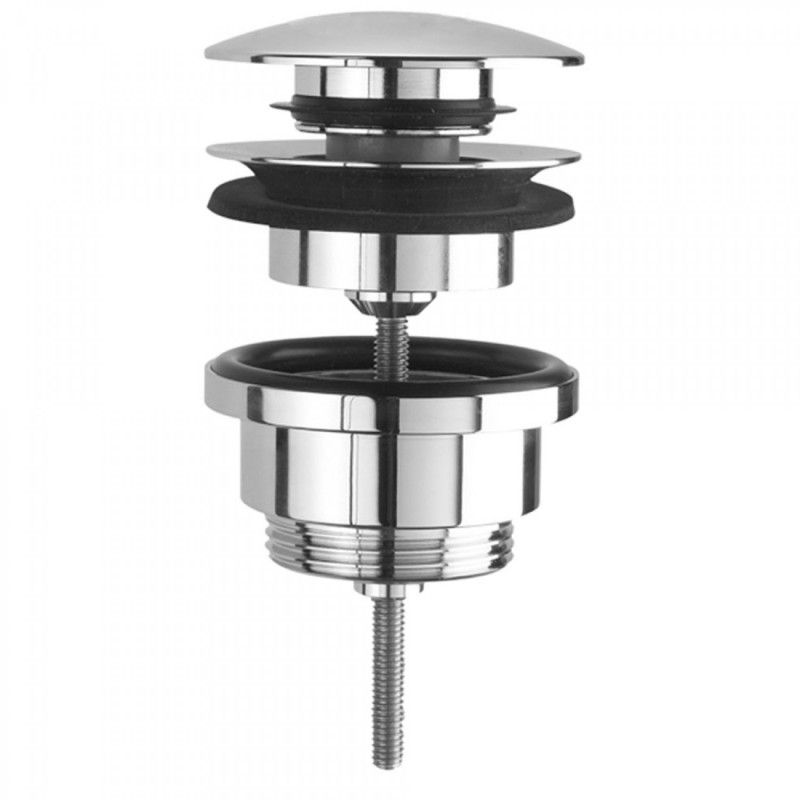 Tres Simple-Rapid korek umywalkowy click-clack chrom 1.61.840