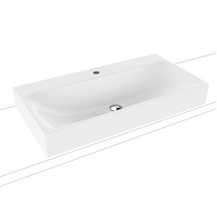 Kaldewei Silenio umywalka nablatowa bez przelewu 90x46 cm wys. rantu 120 mm 3043 904206303001