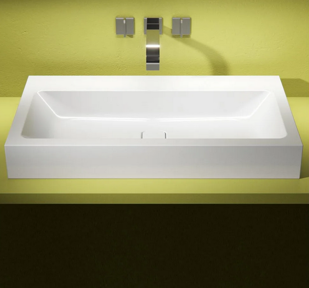 Kaldewei Cono umywalka nablatowa bez otworu bez przelewu 50x50 cm wys. rantu 40 mm 3077 908406003001