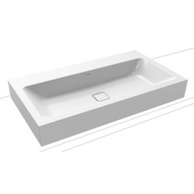 Kaldewei Cono umywalka nablatowa bez otworu , bez przelewu 90x50 cm wys. rantu 40 mm 3086 902206003001