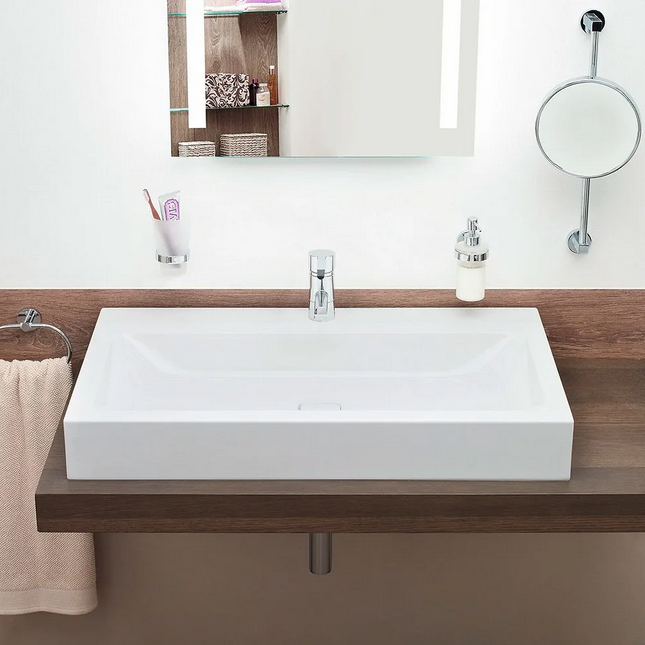 Kaldewei Cono umywalka wisząca z otworem, bez przelewu 50x50 cm 3079 908606013001