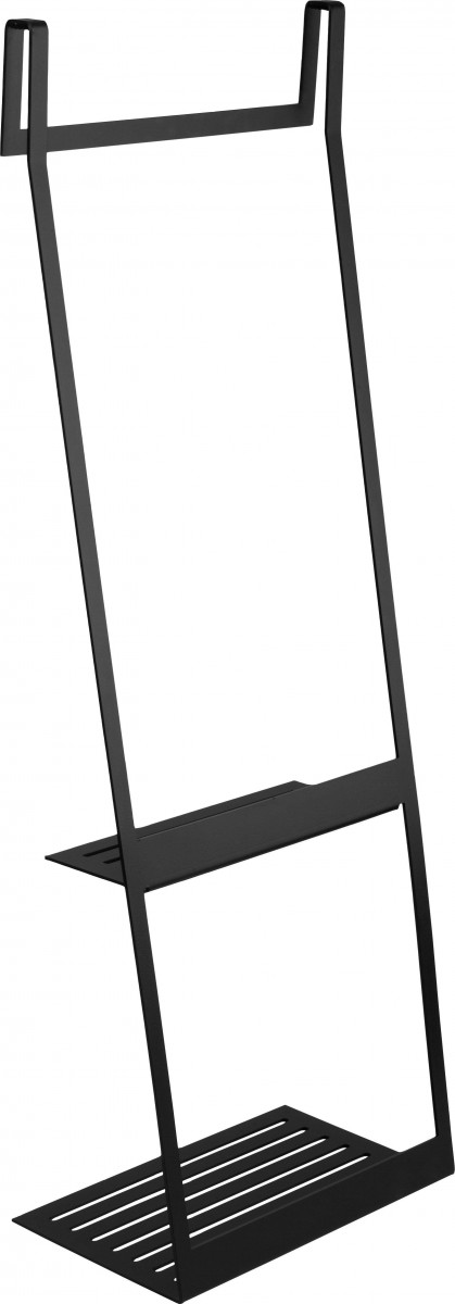 Deante Mokko Nero półka wisząca na kabinę stal czarny ADM_N53K