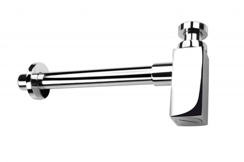 Deante syfon umywalkowy kwadratowy ozdobny chrom połysk NHC032K