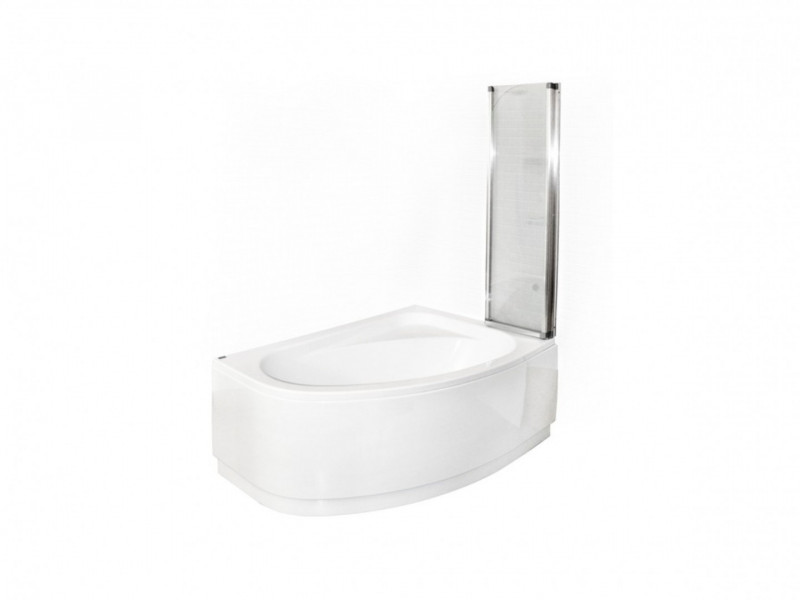 BESCO Ambition 3 parawan nawannowy 3-skrzydłowy składany 123 cm chrom PA-3S