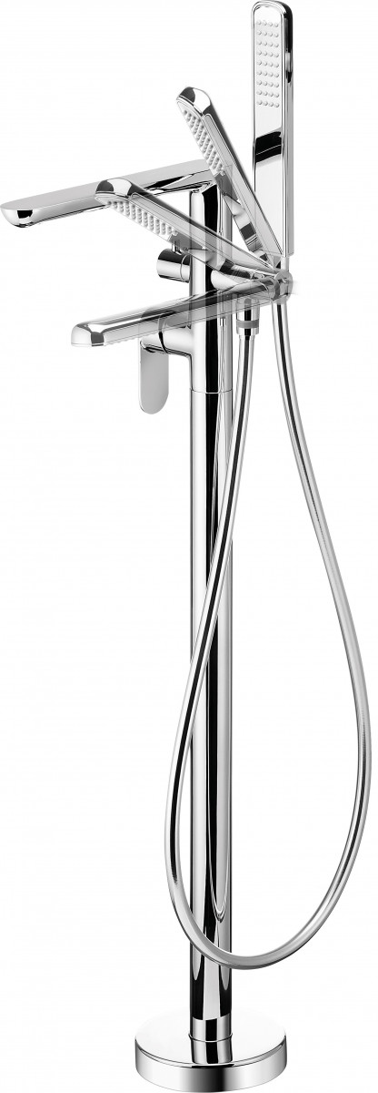 Deante Alpinia bateria wannowa wolnosotjąca chrom połysk BGA017M