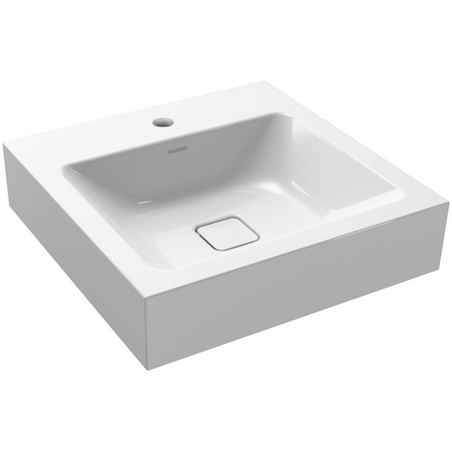 Kaldewei Cono umywalka nablatowa z otworem, bez przelewu 50x50 cm wys. rantu 40 mm 3077 908406013001