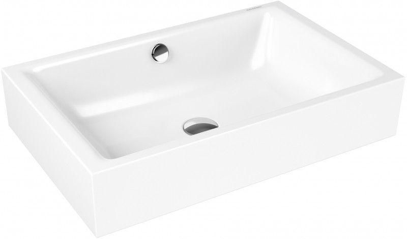Kaldewei Puro S umywalka nablatowa z przelewem 60x38,5 cm wys. rantu 120mm 3175 909106003001