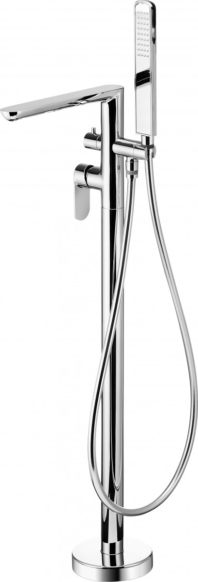 Deante Alpinia bateria wannowa wolnosotjąca chrom połysk BGA017M