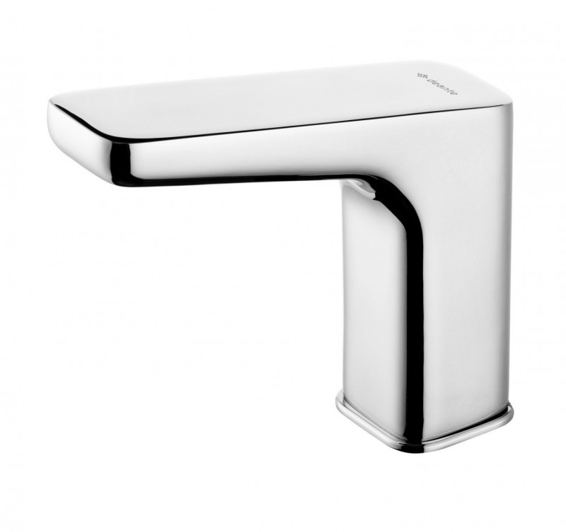 Deante Hiacynt bateria umywalkowa elektroniczna bezdotykowa zasilana baterią 1,5V chrom połysk BQH028R