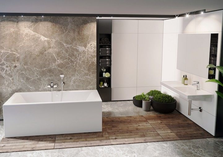 Roca Savai Slim Rim wanna prostokątna 170x75 z nogami A248589000