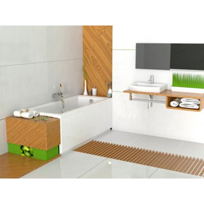 Roca Linea obudowa typu L do wanny prawej 150x70 akryl A25T008000