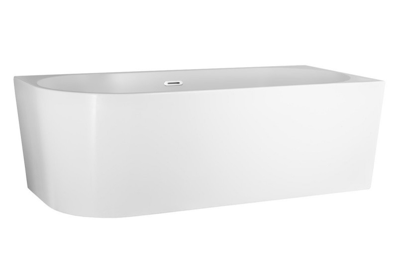 Corsan Intero E-240 wanna wolnostojąca przyścienna prawa 160x74 biała E-240P