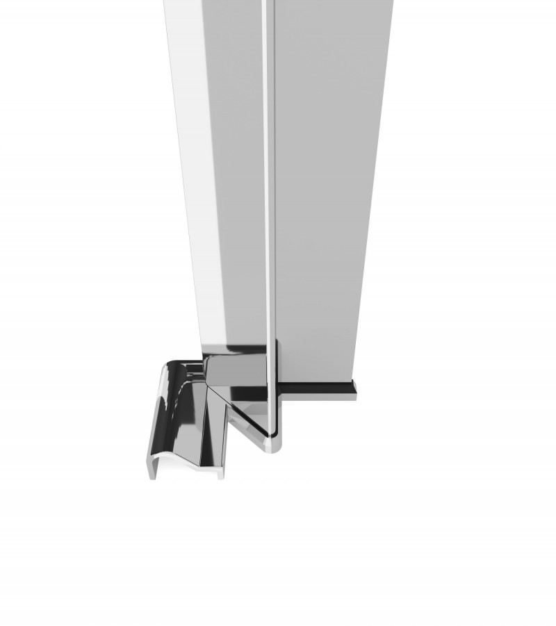 Deante Kerria Plus profil do drzwi wnękowych systemu chrom połysk KTS000X