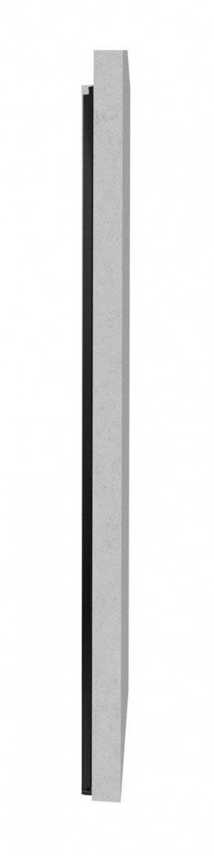 Deante Kerria Plus Nero profil do drzwi wnękowych systemu czarny KTSN00X