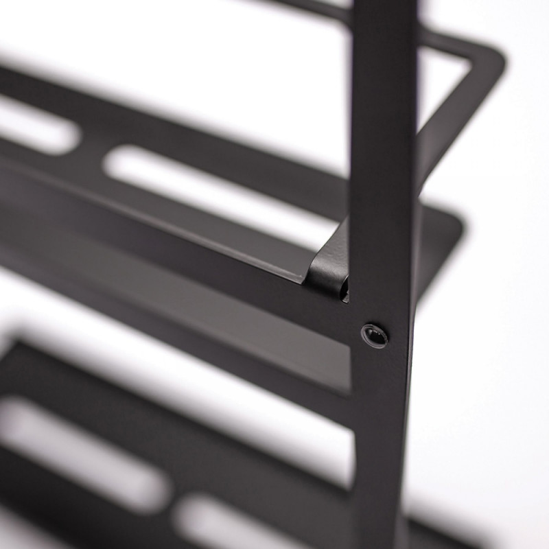Deante Mokko Nero półka wisząca na kabinę typu A stal czarny ADM_N52K