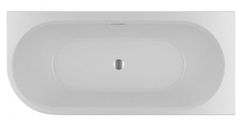 Riho Desire Corner wanna wolnostojąca przyścienna lewa akrylowa 180x84 biały połysk BD06005