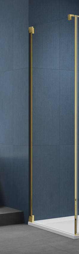 Sanswiss Cadura Gold Line CAT1 ścianka boczna 120 cm złoty przeźroczyste CAT11201207