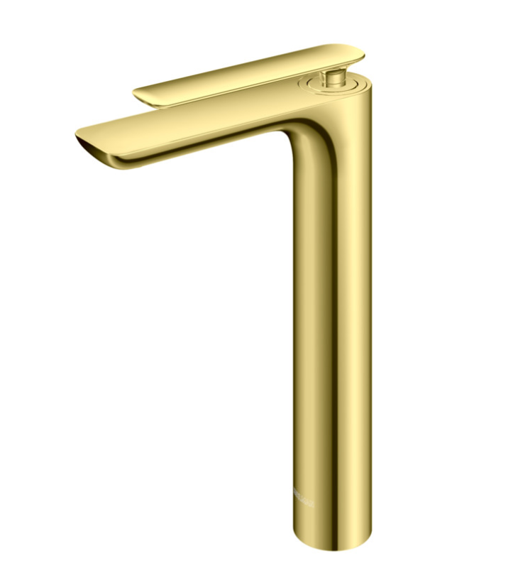 Kohlman Experience Gold bateria umywalkowa wysoka złoty połysk QB170EGD