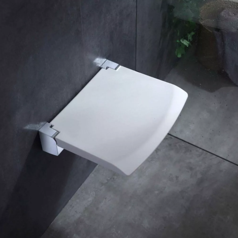 Stella siedzisko prysznicowe składane biały 28.001