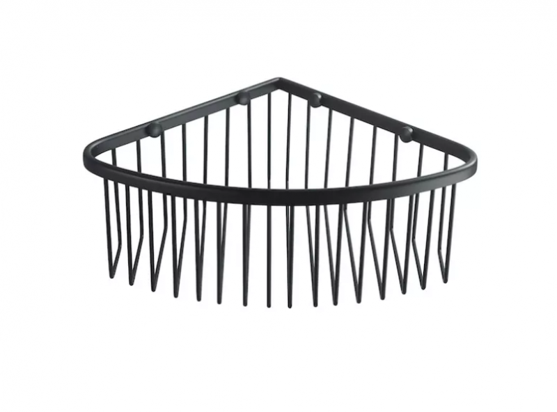 Stella koszyk narożny czarny matowy 16022B