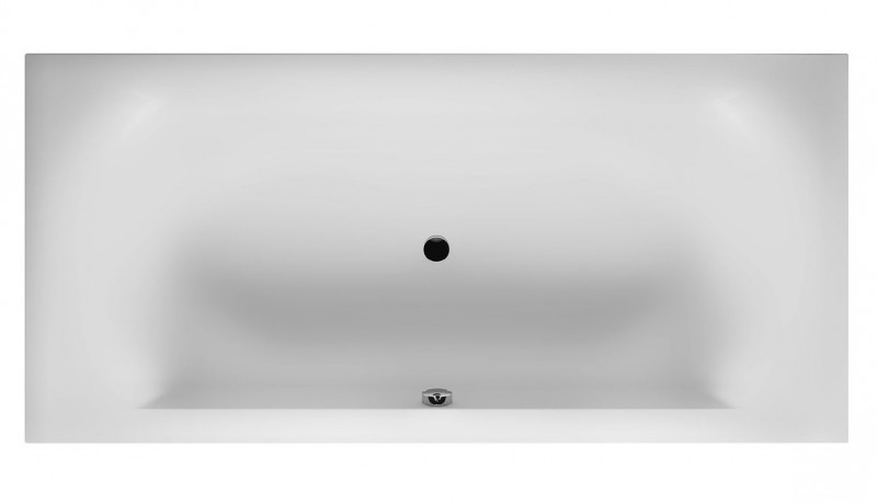 Riho Linares wanna prostokątna 190x90 płaski rant biały matowy BT48105