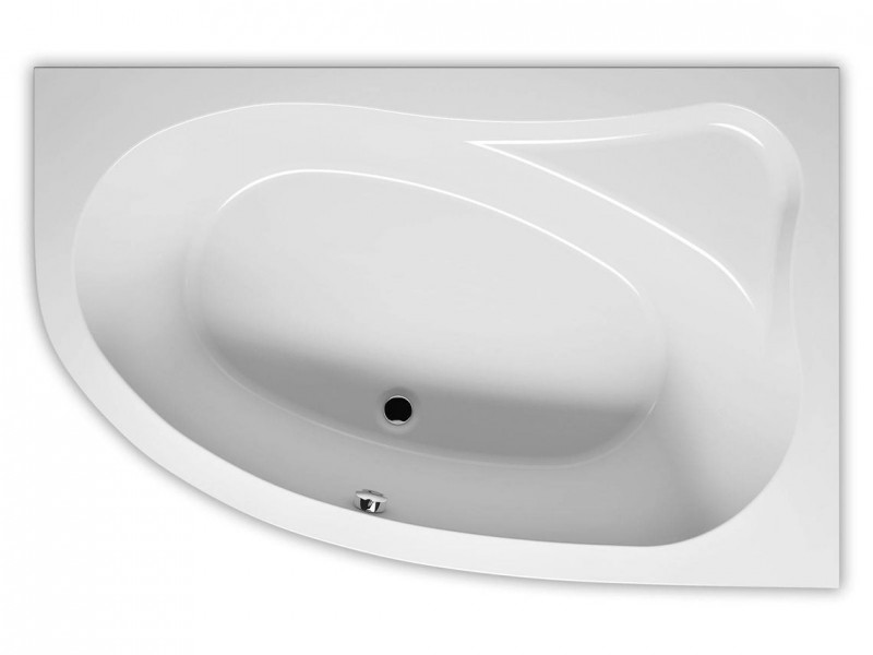 Riho Aryl wanna asymetrycza 170x110 lewa biały BA64