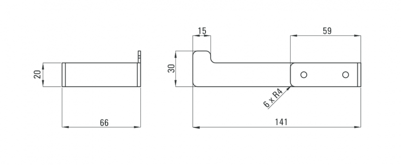 Deante Mokko Nero uchwyt na papier toaletowy czarny ADM_N211
