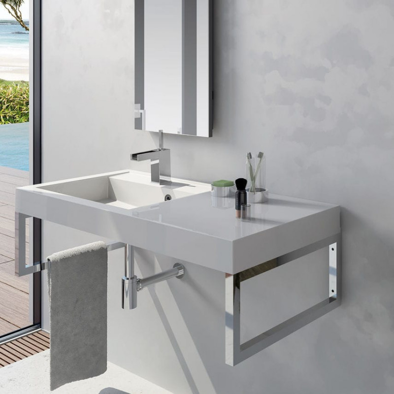 Riho Livit syfon umywalkowy dekoracyjny chrom połysk F931990120