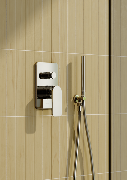 Kohlman Wexpo bateria podtynkowa wannowo-prysznicowa chrom QW210W