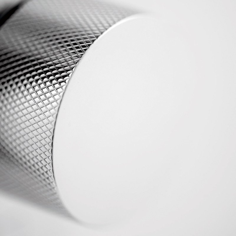 Vado Knurled Accents termostatyczna bateria podtynkowa 2-drożna chrom połysk TAB-148/2-CPK