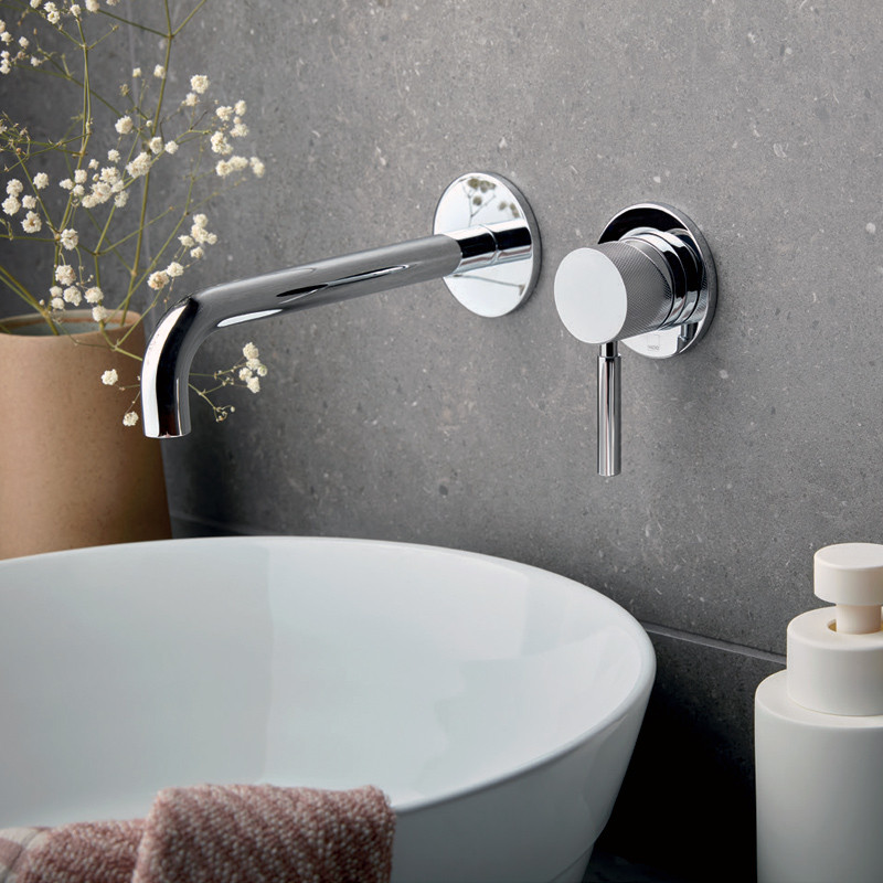 Vado Knurled Accents bateria umywalkowa podtynkowa chrom połysk ORI-209S/A-CPK