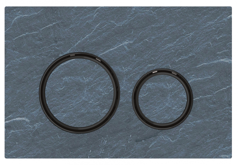 Geberit Sigma 21 przycisk do stelaża łupek mustang/czarny chrom 115.651.JM.1