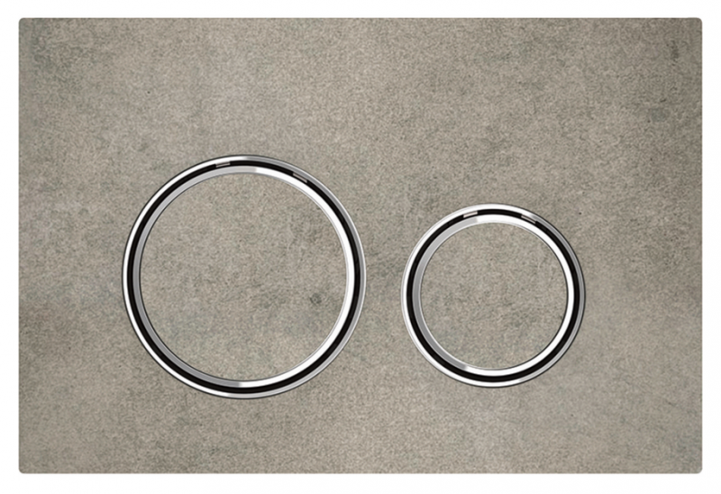 Geberit Sigma 21 przycisk do stelaża imitacja betonu/chrom 115.884.JV.1