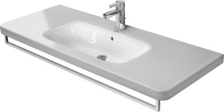 Duravit DuraSquare reling wieszak na ręcznik do umywalki 113 cm chrom 0031081000